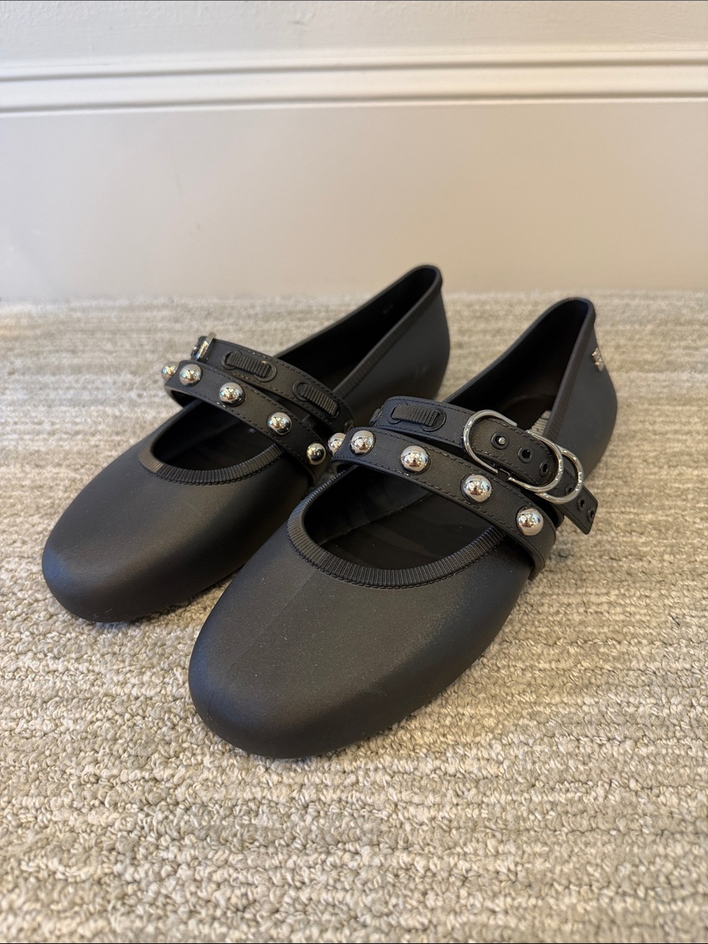 Melissa Soft Studded Ballerina Flat - Picture 5 of 12